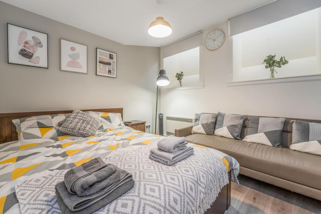 Relaxing & Cozy Studio Apartment - Oasis In The Heart Of Edinburgh - Sleeps Up To 3 Guests المظهر الخارجي الصورة